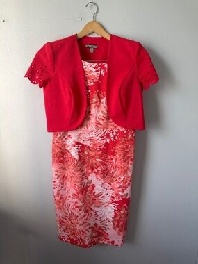 Maya Brooke dress and jacket set